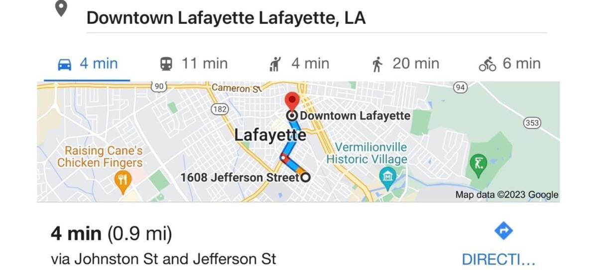 Jefferson Rental Room 1 Lafayette Bagian luar foto